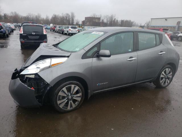 NISSAN LEAF S 2017 with VIN 1N4BZ0CP7HC300058 - Photo from auction