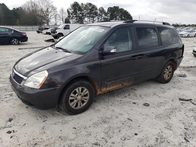 KIA SEDONA LX 2012 with VIN KNDMG4C72C6504709 - Photo from auction