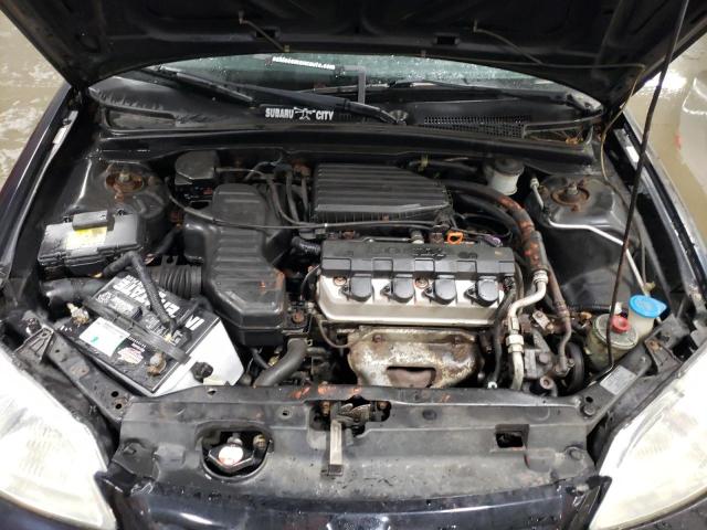 Photo 11 from auction – 2001 HONDA CIVIC LX with VIN 2HGES16591H542737