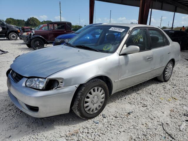 TOYOTA COROLLA CE 2001 with VIN 1NXBR12E81Z509577 - Photo from auction