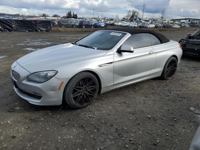 BMW 650 I 2012 with VIN WBALZ3C52CDL70551 - Photo from auction