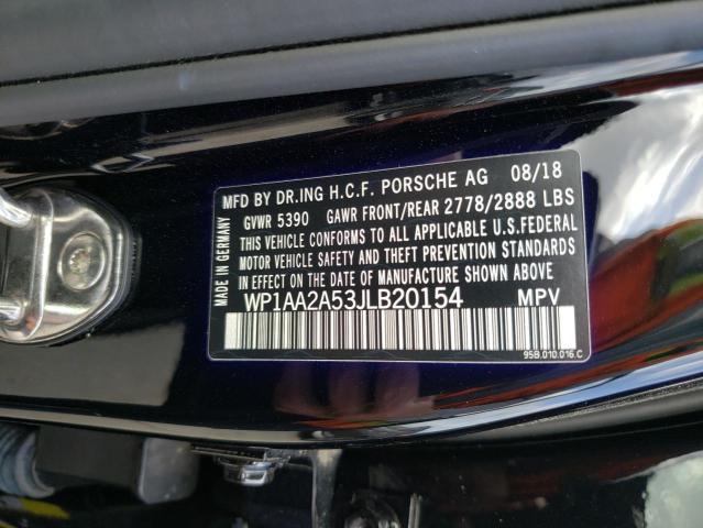 Photo 14 from auction – 2018 PORSCHE MACAN with VIN WP1AA2A53JLB20154