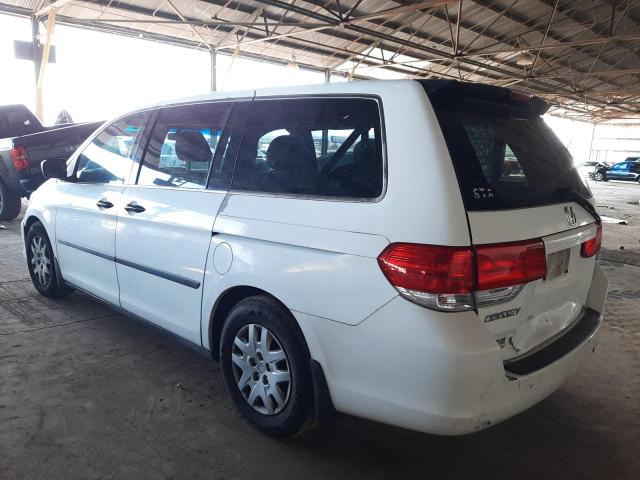 Photo 2 from auction – 2008 HONDA ODYSSEY LX with VIN 5FNRL38248B078221