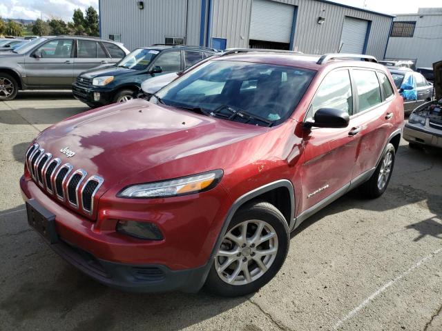 JEEP CHEROKEE S 2016 with VIN 1C4PJLAB2GW125831 - Photo from auction