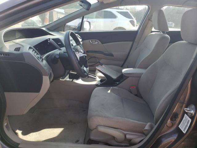 Photo 7 from auction – 2012 HONDA CIVIC LX with VIN 2HGFB2F59CH523568
