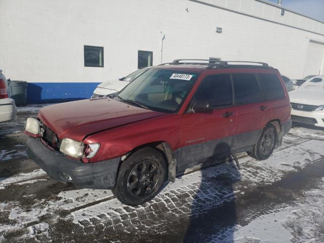SUBARU FORESTER L 2001 with VIN JF1SF63511G720679 - Photo from auction