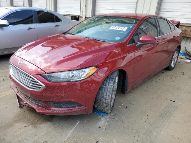 FORD FUSION SE 2018 with VIN 3FA6P0HD4JR200724 - Photo from auction