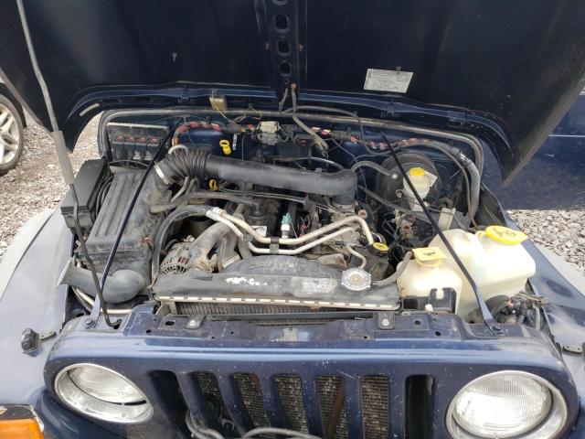 Photo 12 from auction – 2005 JEEP WRANGLER X with VIN 1J4FA39S35P301013