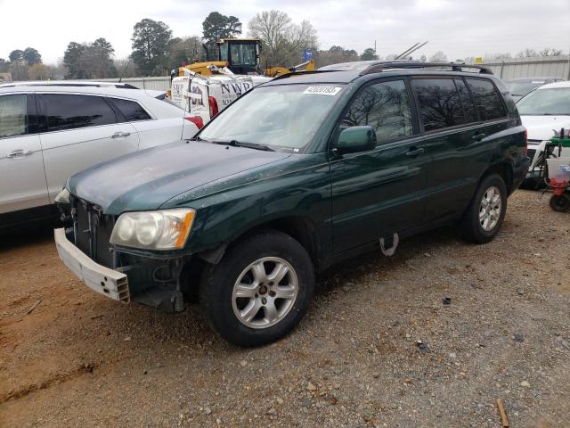 TOYOTA HIGHLANDER 2003 with VIN JTEGF21A830102792 - Photo from auction