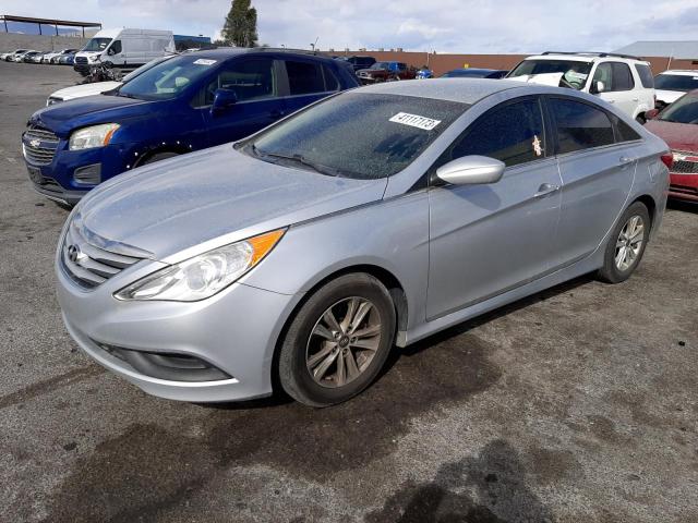 HYUNDAI SONATA GLS 2014 with VIN 5NPEB4AC7EH878339 - Photo from auction