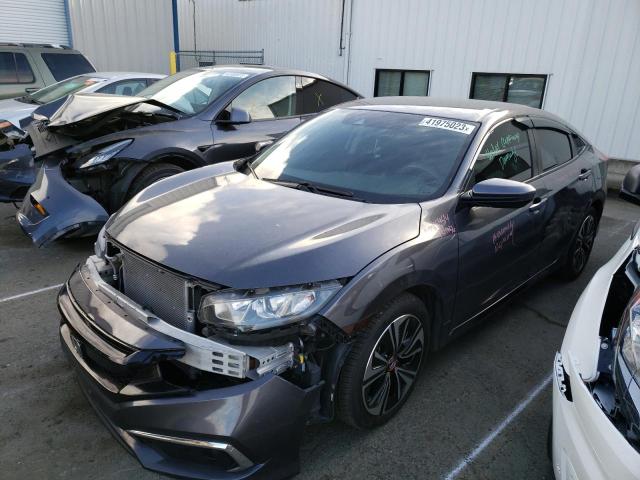 Photo 1 from auction – 2019 HONDA CIVIC LX with VIN 19XFC2F66KE212260