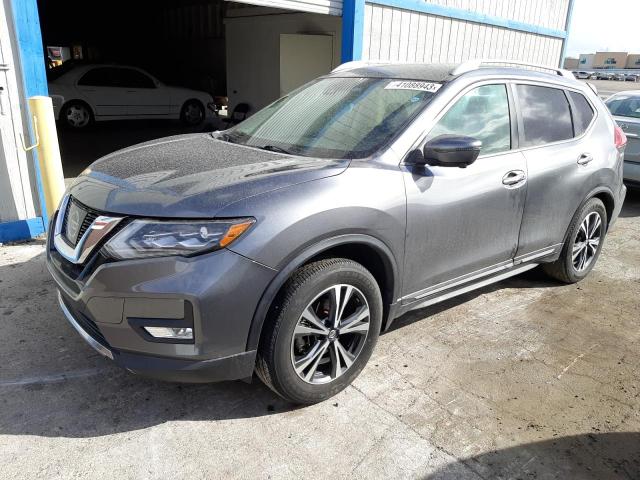 NISSAN ROGUE S 2017 with VIN 5N1AT2MT2HC866509 - Photo from auction