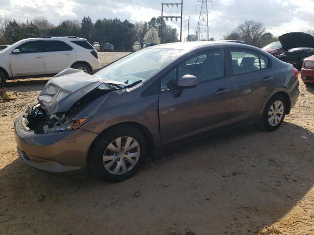 HONDA CIVIC LX 2012 with VIN 2HGFB2F59CH523568 - Photo from auction