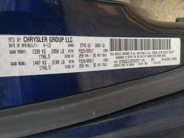 Photo 14 from auction – 2013 DODGE GRAND CARA with VIN 2C4RDGCG1DR762357