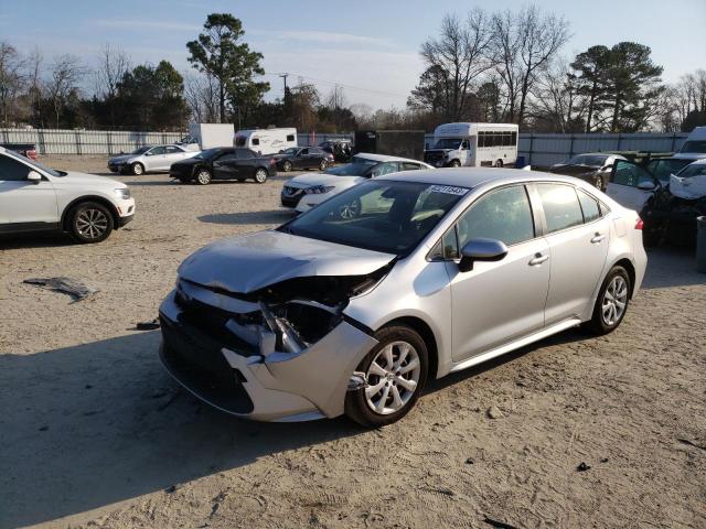 TOYOTA COROLLA LE 2020 with VIN JTDEPRAE6LJ028612 - Photo from auction