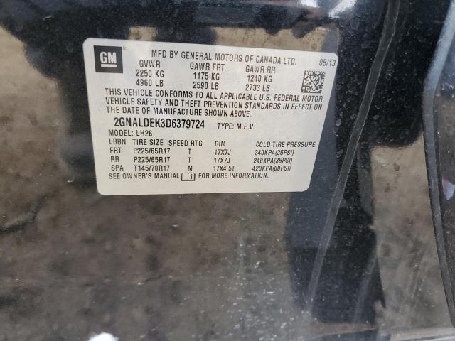 Photo 14 from auction – 2013 CHEVROLET EQUINOX LT with VIN 2GNALDEK3D6379724