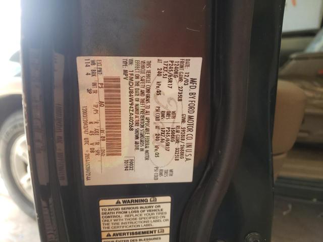 Photo 14 from auction – 2004 FORD EXPLORER E with VIN 1FMDU84W94ZA40268