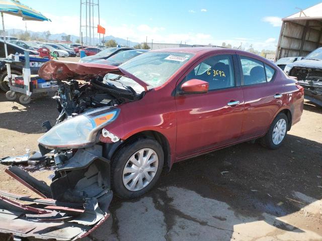 NISSAN VERSA S 2016 with VIN 3N1CN7AP3GL870621 - Photo from auction