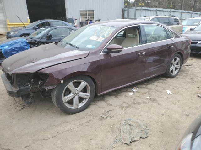VOLKSWAGEN PASSAT SE 2012 with VIN 1VWBP7A36CC029766 - Photo from auction
