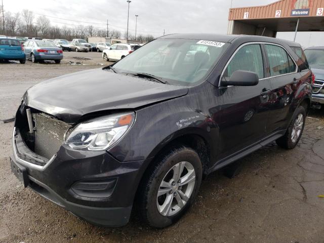 CHEVROLET EQUINOX LS 2016 with VIN 1GNALBEK2GZ107601 - Photo from auction