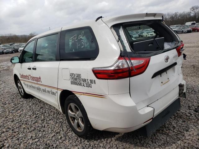 Photo 2 from auction – 2017 TOYOTA SIENNA with VIN 5TDZZ3DC1HS838677