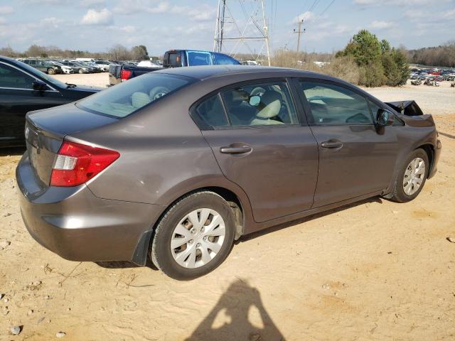 Photo 3 from auction – 2012 HONDA CIVIC LX with VIN 2HGFB2F59CH523568