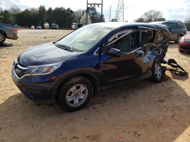 HONDA CR-V LX 2015 with VIN 3CZRM3H36FG709946 - Photo from auction