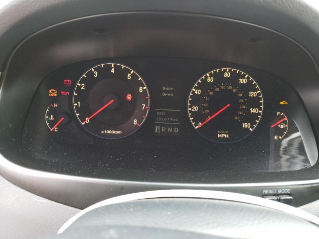 Photo 9 from auction – 2007 HYUNDAI AZERA SE with VIN KMHFC46F27A182322