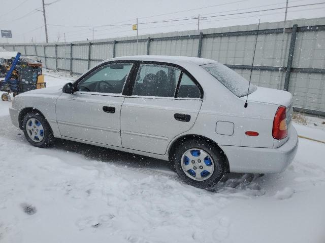 Photo 2 from auction – 2002 HYUNDAI ACCENT GL with VIN KMHCG45C82U361034