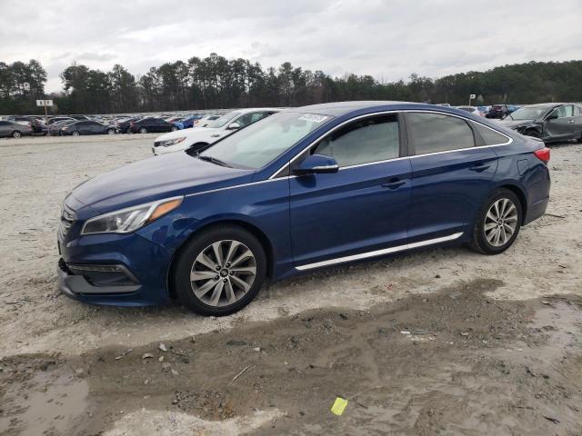 HYUNDAI SONATA SPO 2016 with VIN 5NPE34AF3GH343020 - Photo from auction