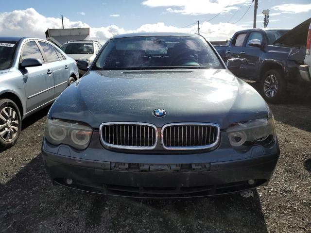 Photo 5 from auction – 2004 BMW 745 I with VIN WBAGL63424DP69652