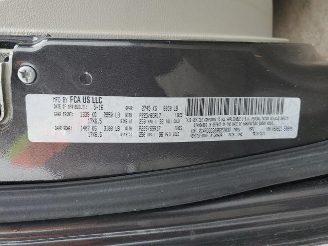 Photo 14 from auction – 2016 DODGE GRAND CARA with VIN 2C4RDGCG0GR359037