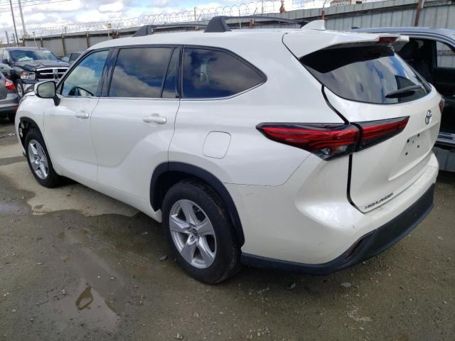 Photo 2 from auction – 2021 TOYOTA HIGHLANDER with VIN 5TDCZRAH7MS076037