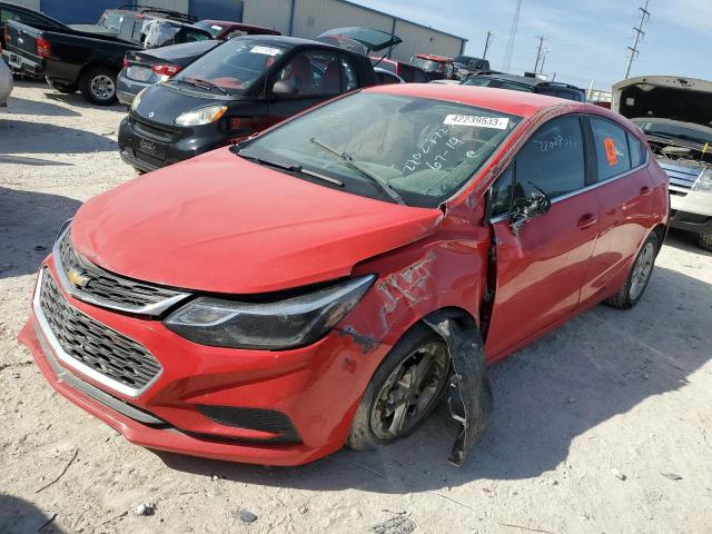 CHEVROLET CRUZE LT 2017 with VIN 3G1BE6SM5HS609594 - Photo from auction
