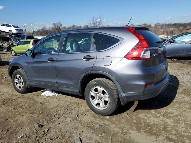 Photo 2 from auction – 2016 HONDA CR-V LX with VIN 2HKRM3H34GH537429
