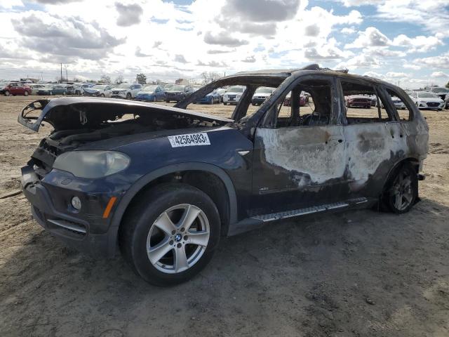 BMW X5 4.8I 2007 with VIN 4USFE83597LY65652 - Photo from auction