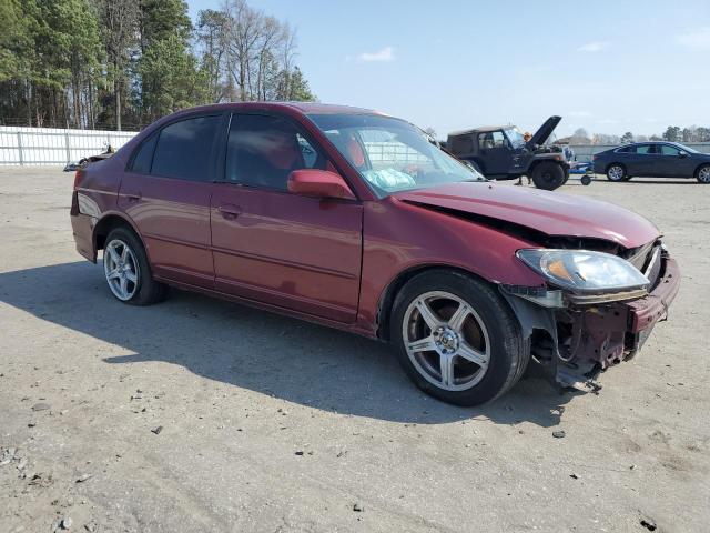 Photo 4 from auction – 2005 HONDA CIVIC EX with VIN 2HGES26725H548571