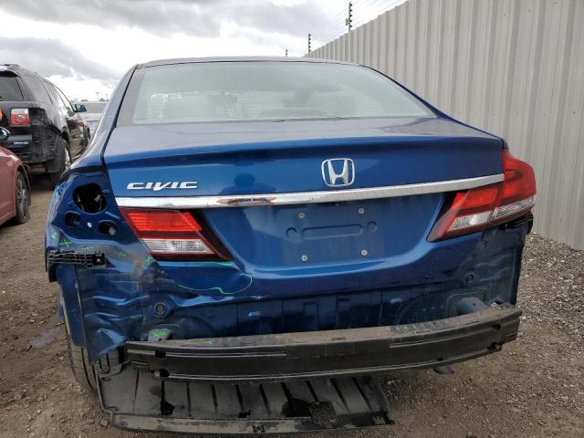Photo 6 from auction – 2013 HONDA CIVIC LX with VIN 19XFB2F59DE292571