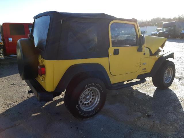 Photo 3 from auction – 2004 JEEP WRANGLER X with VIN 1J4FA39S94P735404
