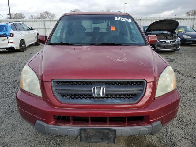 Photo 5 from auction – 2003 HONDA PILOT EX with VIN 2HKYF18403H573213
