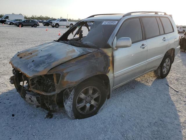 TOYOTA HIGHLANDER 2007 with VIN JTEEP21A070223536 - Photo from auction