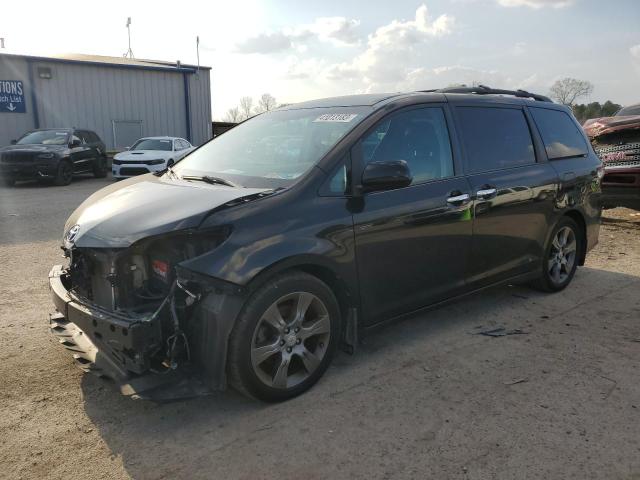 TOYOTA SIENNA SE 2016 with VIN 5TDXK3DC5GS720710 - Photo from auction