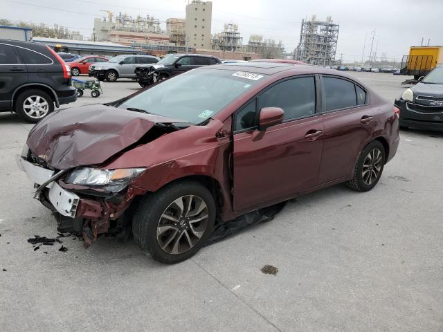 Photo 1 from auction – 2015 HONDA CIVIC EX with VIN 2HGFB2F8XFH554682