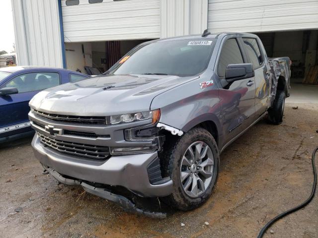 CHEVROLET SILVERADO 2021 with VIN 1GCUYEEL4MZ447006 - Photo from auction