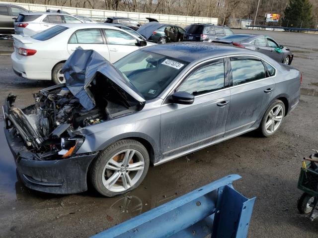 VOLKSWAGEN PASSAT SEL 2014 with VIN 1VWCN7A35EC055157 - Photo from auction