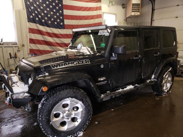 JEEP WRANGLER U 2013 with VIN 1C4HJWEG5DL609615 - Photo from auction