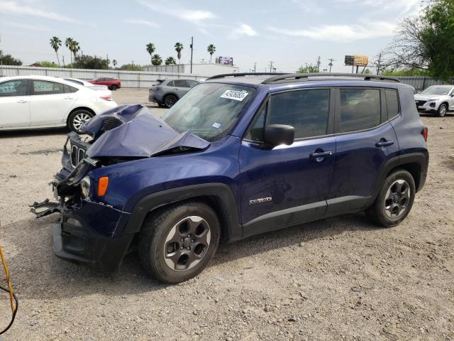 JEEP RENEGADE S 2017 with VIN ZACCJAABXHPF90665 - Photo from auction