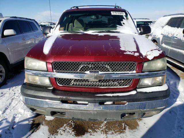 Photo 5 from auction – 2005 CHEVROLET AVALANCHE with VIN 3GNEK12Z55G246005
