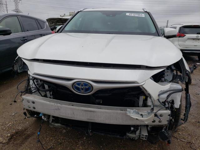 Photo 5 from auction – 2021 TOYOTA HIGHLANDER with VIN 5TDHBRCHXMS514587