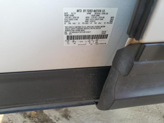 Photo 14 from auction – 2015 FORD EXPLORER S with VIN 1FM5K8GT9FGB12421